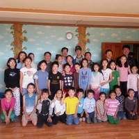 몽골 단기 선교 아이들